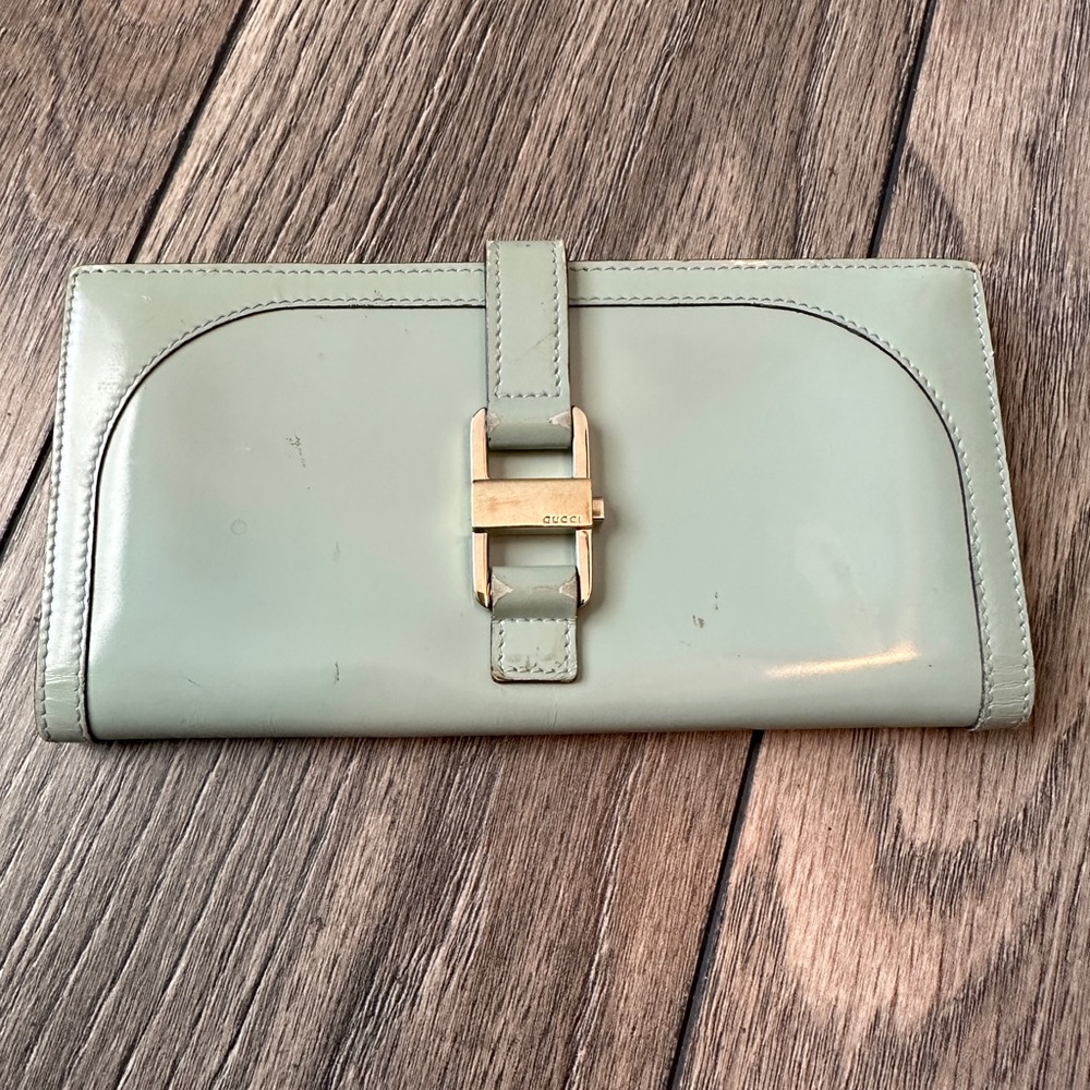 GUCCI VINTAGE CONTINENTAL WALLET